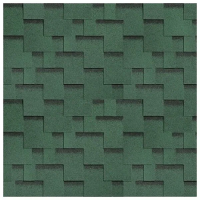 Гибкая черепица SHINGLAS Фокстрот, Эвкалипт ТЕХНОНИКОЛЬ