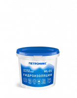 Гидроизоляция эластичная обмазочная готовая WL-01 5кг ПЕТРОМИКС