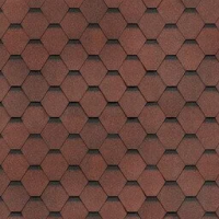 Гибкая черепица SHINGLAS,Самба, Рубин ТЕХНОНИКОЛЬ