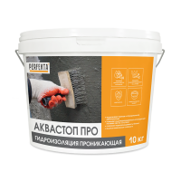 Гидроизоляция цементная проникающая для уплотнения структуры бетона Perfekta Аквастоп Про 10 кг