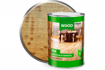 Лак алкидный для пола и паркета Farbitex Профи Wood (0,9 л (14 шт)*)