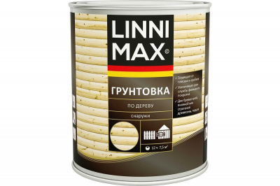 Антисептик (грунтовка) лессирующий по дереву LINNIMAX / ЛИННИМАКС (2,5 л)