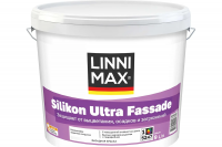 Краска силиконовая для наружных работ LINNIMAX Silikon Ultra Fassade / ЛИННИМАКС Силикон Ультра Фасад