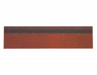 Гибкая черепица, коньково-карнизная, Красный экстра (5м2) ТЕХНОНИКОЛЬ